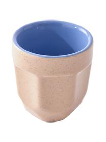 Komplet kubków Multi, 4 elem., Ceramika, Słoneczny żółty, petrol, jasny beżowy, mauve, Ø 9 x W 6 cm, 170 ml