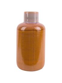 Vaas Bottle van keramiek, Keramiek, Oranje, Ø 12 x H 23 cm