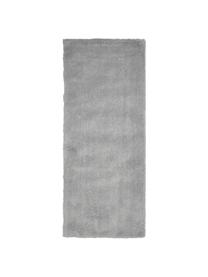 Tapis de couloir moelleux gris Leighton, Gris, larg. 80 x long. 200 cm