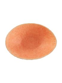 Ovale Servierschale Cantalope, Keramik, Orange, Olivgrün, B 22 x L 30 cm