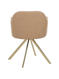 Chaise pivotante Lola, Brun clair