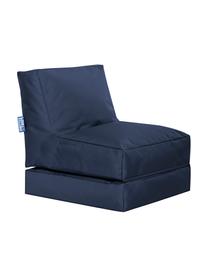 Garten-Loungesessel Pop Up mit Liegefunktion, Bezug: 100% Polyester Innenseite, Jeansblau, B 70 x T 90 cm