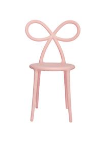 Kunststoff-Stuhl Ribbon in Rosa, Kunststoff (Polypropylen), Rosa, B 53 x T 52 cm