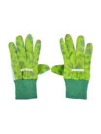 Gants de jardinage enfant Little Gardener, Coton, polyester, viscose, PVC, Tons verts, larg. 11 x haut. 20 cm