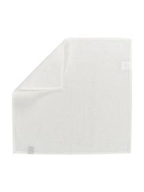 Servilletas de lino Heddie, 2 uds., 100% lino, Blanco, An 45 x L 45 cm