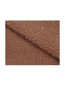 Teddy plaid Mille in bruin, Bovenzijde: 100% polyester (teddyvach, Onderzijde: 100% polyester, Bruin, B 150 x L 200 cm