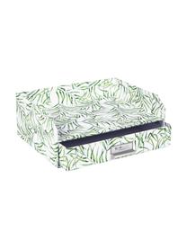 Bureau organizer Walter, Organizer: stevig gelamineerd karton, Wit, groen, B 33 x H 13 cm