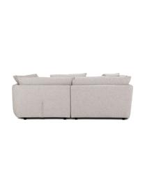 Modulares Sofa Jasmin (3-Sitzer) in Hellgrau, Bezug: 100% Polyester Der hochwe, Gestell: Massives Fichtenholz FSC-, Füße: Kunststoff, Webstoff Hellgrau, B 208 x H 84 cm