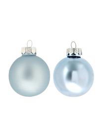 Bolas de Navidad Evergreen, Ø 6 cm, 10 uds., Azul hielo, Ø 6 cm