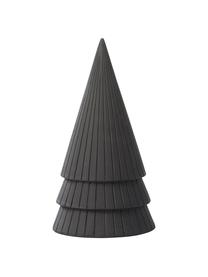 Oggetto decorativo Serafina Christmas Tree, Poliresina, Nero, Ø 9 x Alt. 17 cm