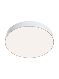 LED plafondlamp Zon in wit, Lampenkap: gecoat aluminium, Diffuser: kunststof, Wit, Ø 40 x H 6 cm