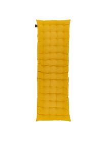 Matelas pour banc jaune moutarde Gavema, Jaune moutarde, larg. 40 x long. 120 cm