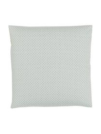 Taie d'oreiller 65x65 satin de coton Verano, 2 pièces, Gris-vert