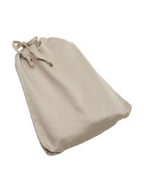 Poszewka na poduszkę z satyny bawełnianej Comfort, 2 szt., Taupe, S 40 x D 80 cm