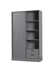 Armoire porte coulissante Move, Gris