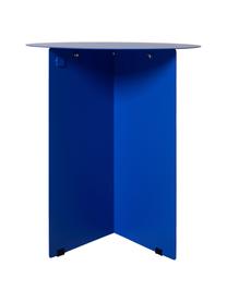 Runder Metall-Beistelltisch Dinga, Metall, beschichtet, Blau, Ø 40 x H 45 cm