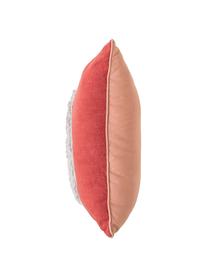 Coussin Hamster, Rouge, gris, couleur saumon