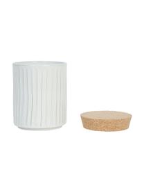 Boîte de rangement Elyah, différentes tailles, Blanc cassé, Ø 14 x haut. 18 cm