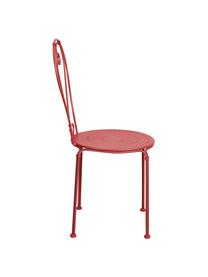 Sedia da giardino in metallo Century, Metallo verniciato a polvere, Rosso, Larg. 41 x Prof. 53 cm