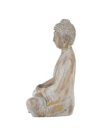 Figura decorativa Flyn, Plástico, Blanco, dorado, An 20 x Al 31 cm