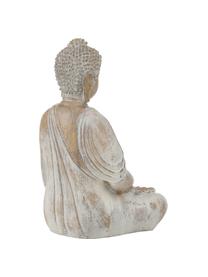 Figura decorativa Flyn, Plástico, Blanco, dorado, An 20 x Al 31 cm