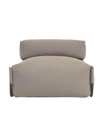 Tuin loungefauteuil Square, Bekleding: polyester, polypropyleen,, Frame: gelakt aluminium, Beige, B 101 x D 101 cm