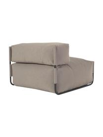 Fauteuil futon de jardin Square, Beige, larg. 101 x prof. 101 cm