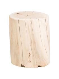 Sgabello in legno di quercia massiccio Block, Legno di quercia, massiccio, Legno di quercia, Ø 29 x Alt. 38 cm