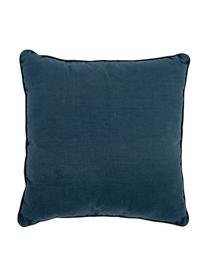 Kussen Hero, met vulling, Bekleding: 70% katoen, 30% polyester, Blauw, 36 x 36 cm