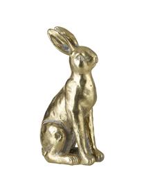 Figura decorativa Hase, Plástico, Dorado, An 8 x Al 15 cm