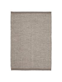 Tappeto in lana tonalità grigie tessuto a mano Asko, Retro: cotone, Grigio chiaro, grigio, Larg. 170 x Lung. 240 cm  (taglia M)