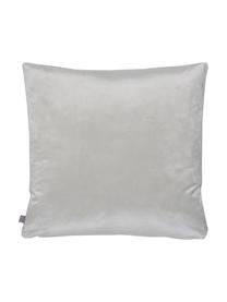 Housse de coussin 50x50 velours Simone, 3 élém., 100 % velours de polyester, Vert, vert foncé, blanc, larg. 50 x long. 50 cm