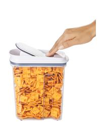 Grande boîte de rangement POP, Plastique, Transparent, larg. 8 x haut. 23 cm