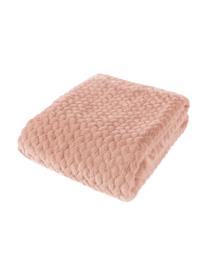 Kuscheldecke Mink aus Webpelz in Rosa, Vorderseite: 60% Polyacryl, 40% Polyes, Rückseite: 100% Polyester, Rosa, 150 x 200 cm