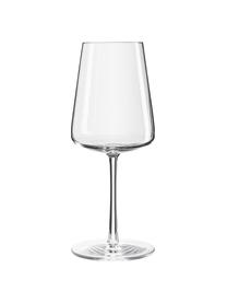 Kristall-Weißweingläser Power in Kegelform, 6 Stück, Kristallglas, Transparent, Ø 9 x H 21 cm, 400 ml