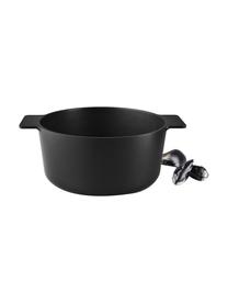 Kochtopf Nordic Kitchen mit Antihaft-Beschichtung, Aluminium mit Antihaft-Beschichtung Slip-Let®, Schwarz, Ø 25 x H 13 cm