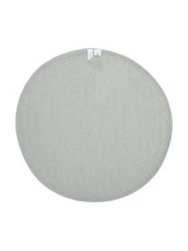 Tapis de bain Ingela, 100 % coton, Vert menthe, Ø 120 cm