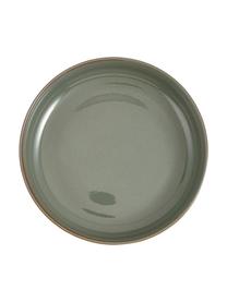 Servírovací mísa Pixie, Kamenina, Odstíny zelené, odstíny hnědé, Ø 28 cm, V 7 cm