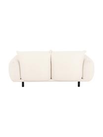 Sofa Saga (3-osobowa), Tapicerka: 100% poliester 35 000 cyk, Stelaż: lite drewno brzozowe, Nogi: metal malowany proszkowo, Beżowy, S 170 x G 103 cm