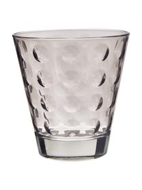 Verre à eau teinté Gunnar, 6 pièces, Verre, Multicolore, Ø 9 x haut. 9 cm, 560 ml