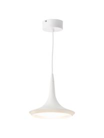 Mała lampa wisząca LED Swing, Biały, kremowy, Ø 22 cm