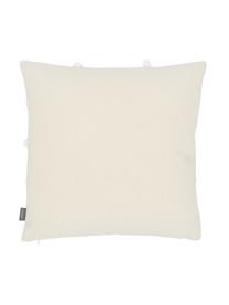 Coussin 45x45 blanc cassé Bubble, Blanc cassé, blanc