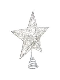 Decoración para punta del árbol Star, Hierro, Blanco, L 20 x Al 23 cm