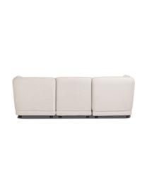 Canapé modulable 3 places beige Ari, Tissu beige, larg. 228 x prof. 77 cm