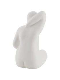 Objet décoratif en céramique Li, Céramique, Blanc, larg. 17 x haut. 26 cm