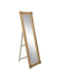 Espejo de pie  Valentina, Espejo: cristal, Blanco, beige, An 45 x Al 169 cm