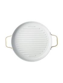 Grillpan Padova met deksel met antiaanbaklaag, Lichtblauw, goudkleurig, Ø 28 cm