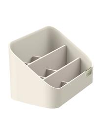 Organisateur cosmétique avec fermeture magnétique Viva, Plastique, Blanc cassé, larg. 18 x haut. 11 cm