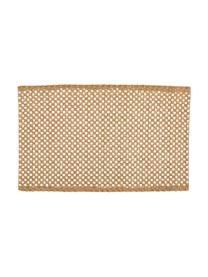 Placemats Tressine van papier, 2 stuks, Papier, Beige, B 30 x L 45 cm