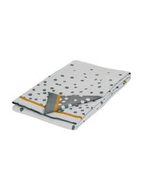 Couverture tricotée Happy Dots, Gris